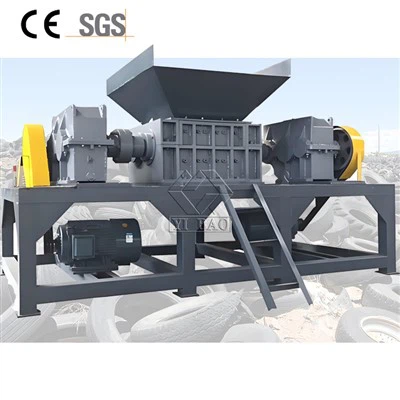 グリーン廃棄物シュレッダー一軸設計